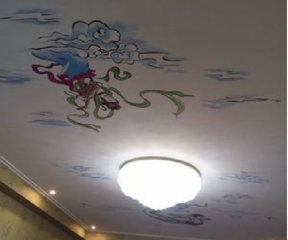 苏州如何快速绘制天花板上的手绘墙？